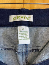 Load image into Gallery viewer, Size 12 Orvis Navy Women's Jeans
