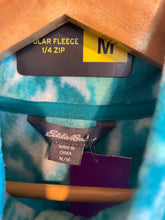 Load image into Gallery viewer, Size Medium Eddie Bauer Teal Women&#39;s Fleece Sweatshirt
