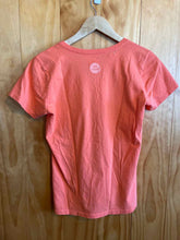 Load image into Gallery viewer, Size S Life is Good Orange Women's Short Sleeve Shirt
