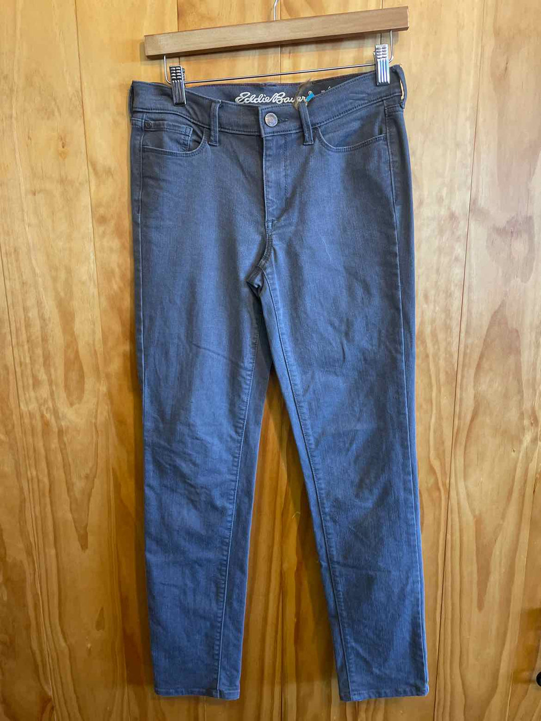 Size 4 Eddie Bauer Grey Women's Jeans