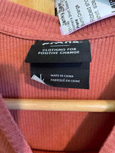 Load image into Gallery viewer, Size Large Prana Burnt Orange Women's Short Sleeve Shirt
