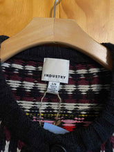 Load image into Gallery viewer, Size Large Industry Multi-Color Women's Cardigan
