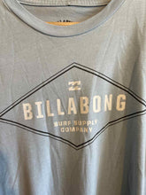 Load image into Gallery viewer, Size M Billabong Light Blue Women&#39;s Short Sleeve Shirt
