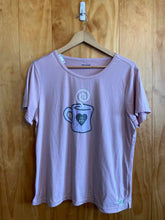 Load image into Gallery viewer, Size Large Life is Good Pink Women's Long Sleeve Shirt
