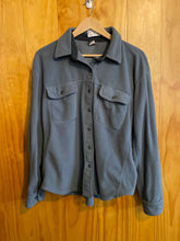 Load image into Gallery viewer, Size XL Lands End Blue Women&#39;s Fleece Sweatshirt
