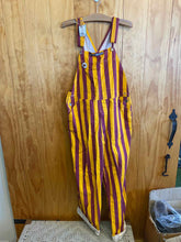 Load image into Gallery viewer, Size Medium Game Bibs Maroon Women's Overalls

