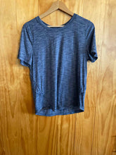 Load image into Gallery viewer, Size 10 Lululemon Blue Women's Short Sleeve Shirt
