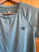 Load image into Gallery viewer, Size M Rabbit Heather Teal Women's Short Sleeve Shirt
