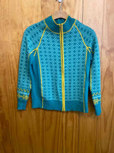 Load image into Gallery viewer, Size Large Cabelas Teal Women's Sweater &amp; Sweatshirt
