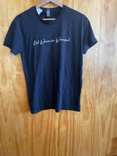 Load image into Gallery viewer, Size Medium Next Level Apperal Black Women's Short Sleeve Shirt
