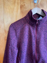 Load image into Gallery viewer, Size M Eddie Bauer Magenta Women's Fleece Sweatshirt
