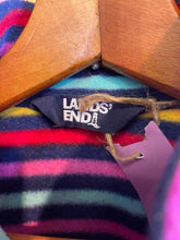 Load image into Gallery viewer, Size L Lands End Navy Women's Fleece Sweatshirt
