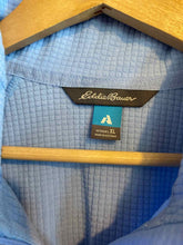 Load image into Gallery viewer, Size XL Eddie Bauer Light Blue Women&#39;s Long Sleeve Shirt
