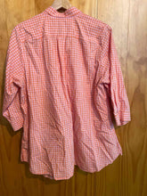 Load image into Gallery viewer, Size 16W Lands End Pink Women's Long Sleeve Shirt
