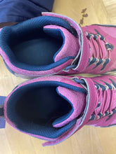 Load image into Gallery viewer, Child Size 3 Merrell Girl's Hiking Boots
