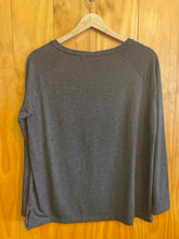 Load image into Gallery viewer, Size Small Free Fly Dark Grey Women's Long Sleeve Shirt
