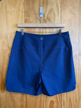 Load image into Gallery viewer, Size Medium Tall Lands End Navy Women's Shorts
