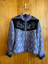 Load image into Gallery viewer, Size Medium Icelandic Design Lavender Women's Sweater &amp; Sweatshirt
