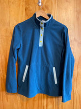 Load image into Gallery viewer, Size S Duluth Trading Co. Blue Women&#39;s Fleece Sweatshirt
