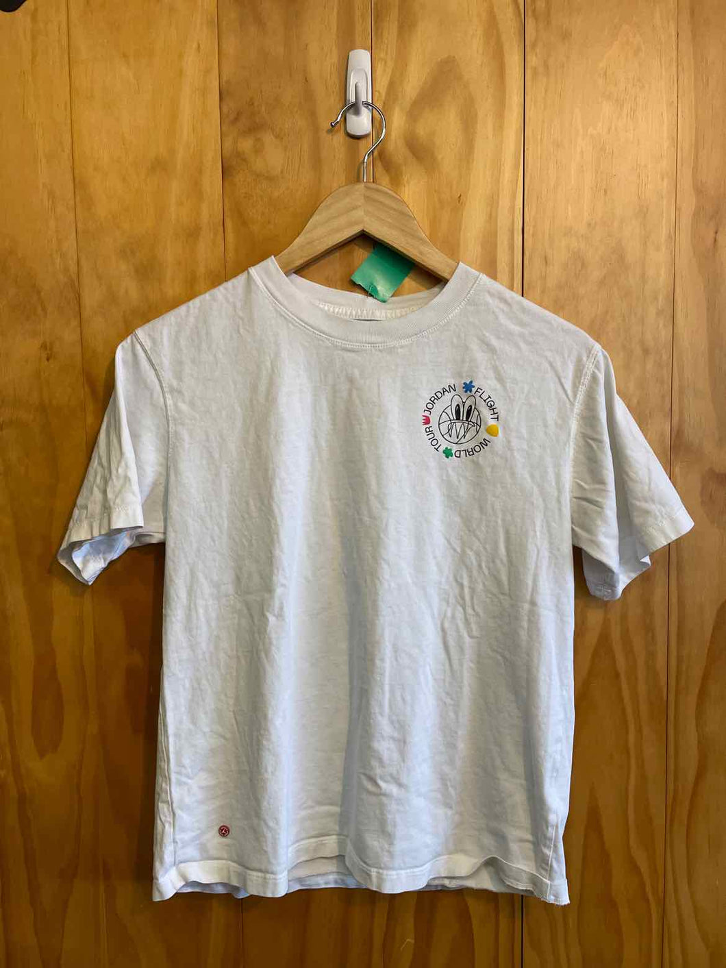 Size XS Jordan White Women's Short Sleeve Shirt