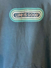 Load image into Gallery viewer, Size Small Life is Good Teal Women's Hoodie

