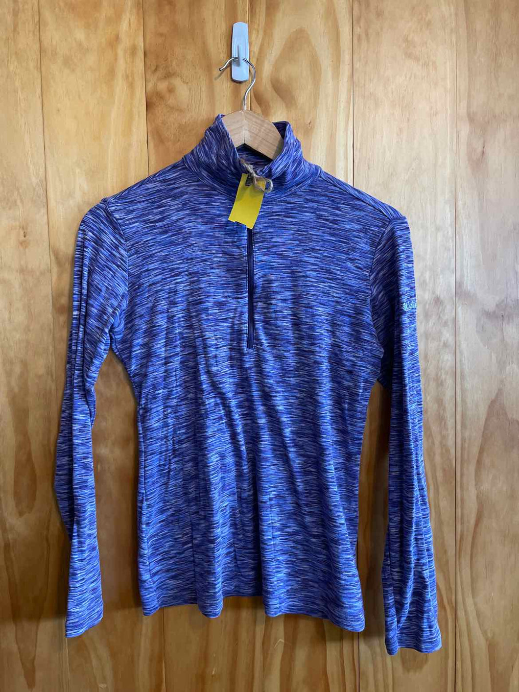 Size M Columbia Purple Print Women's Long Sleeve Shirt
