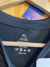 Load image into Gallery viewer, Size XL Bubblelime Black Women&#39;s Short Sleeve Shirt
