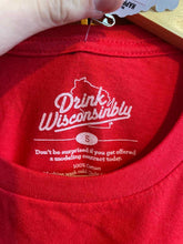 Load image into Gallery viewer, Size S Drink Wisconsinbly Red Women's Short Sleeve Shirt
