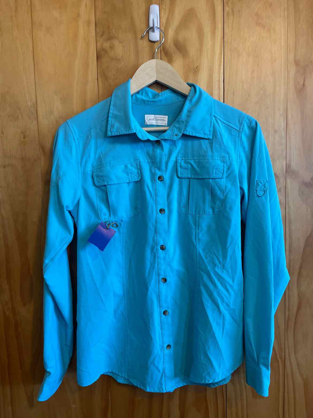 Size S Gander Mountain Blue Women's Long Sleeve Shirt