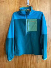 Load image into Gallery viewer, Size S Cotopaxi Green Women&#39;s Fleece Sweatshirt
