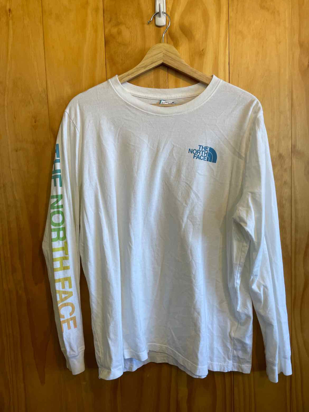 Size XL The North Face White Women's Long Sleeve Shirt