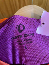 Load image into Gallery viewer, Size L Pearl Izumi Purple Women's Short Sleeve Shirt
