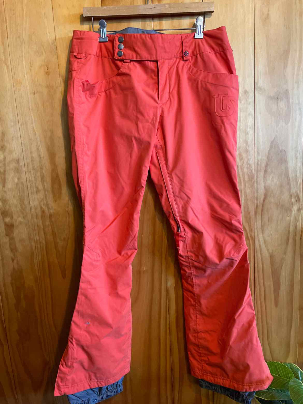 Size Large Burton Orange Women's Snow Pants