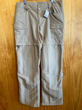 Load image into Gallery viewer, Size 10 The North Face Khaki Women's Zip-off Hiking Pants
