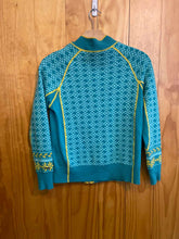 Load image into Gallery viewer, Size Large Cabelas Teal Women's Sweater &amp; Sweatshirt
