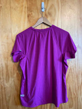Load image into Gallery viewer, Size L REI Fuschia Women's Short Sleeve Shirt
