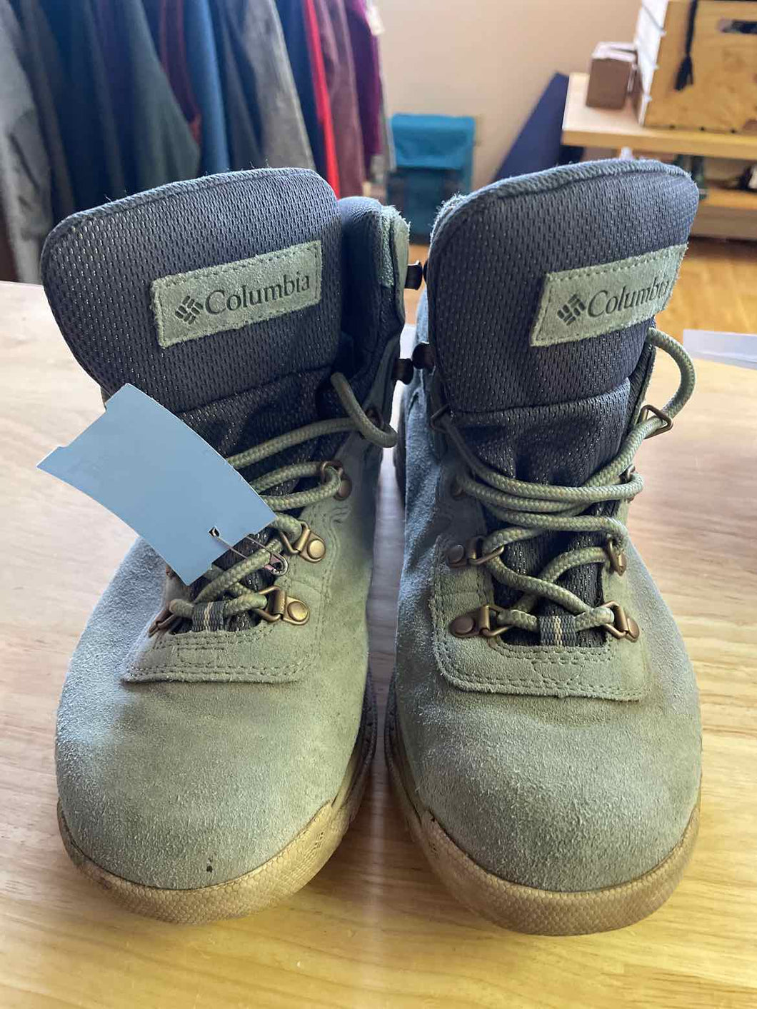 Shoe Size 10 Columbia Green Boots