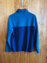 Load image into Gallery viewer, Size M Lands End Navy Women's Fleece Sweatshirt
