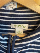 Load image into Gallery viewer, Size XL Orvis Navy Women&#39;s Sweater &amp; Sweatshirt
