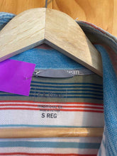 Load image into Gallery viewer, Size S LL Bean Blue Women&#39;s Fleece Sweatshirt
