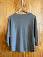 Load image into Gallery viewer, Size Medium Uni Qlo Olive Women's Long Sleeve Shirt
