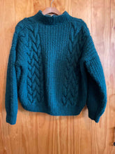 Load image into Gallery viewer, Green Women's Sweater &amp; Sweatshirt
