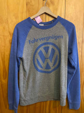 Load image into Gallery viewer, Size Small Volkswagen Blue Women's Long Sleeve Shirt
