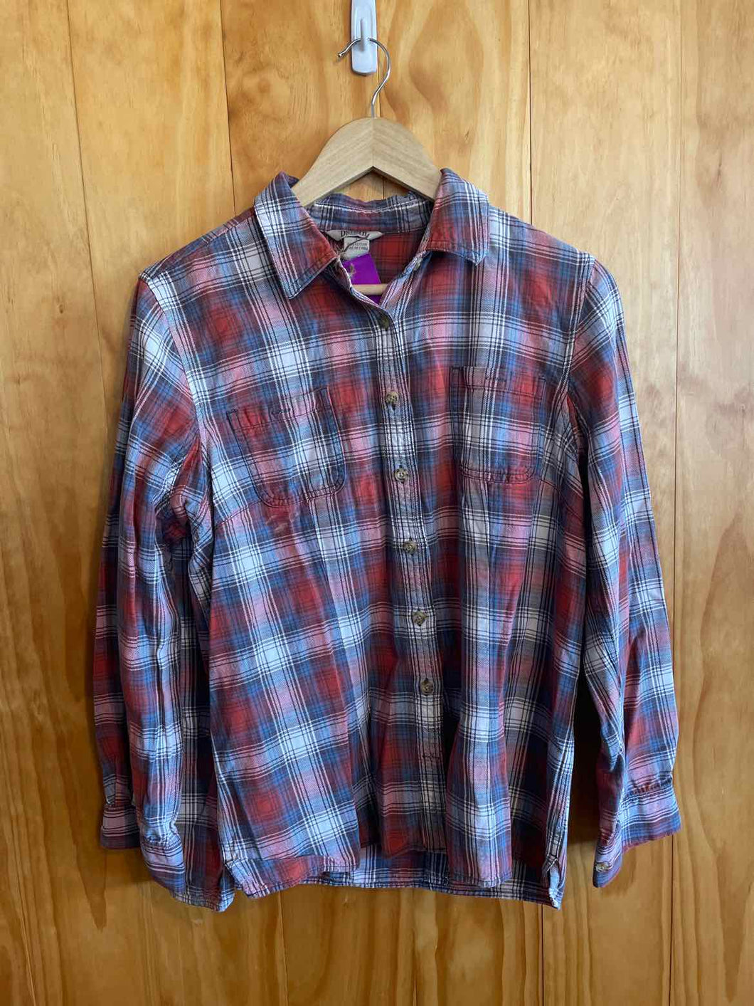 Size Large Duluth Trading Red Women's Flannel