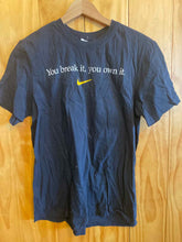 Load image into Gallery viewer, Size Medium Nike Black Women's Short Sleeve Shirt
