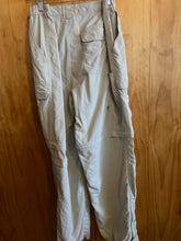 Load image into Gallery viewer, Size 32 White Sierra Men's Zip-off Hiking Pants
