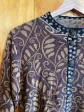 Load image into Gallery viewer, Size Medium Icelandic Design Brown Women's Long Sleeve Shirt
