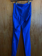 Load image into Gallery viewer, Size 4 Lululemon Blue Women's Leggings
