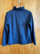 Load image into Gallery viewer, Size Medium Eddie Bauer Navy Women&#39;s Fleece Sweatshirt
