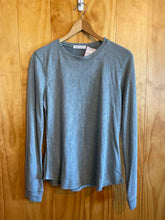 Load image into Gallery viewer, Size L Wasabi+Mint Green Women's Long Sleeve Shirt
